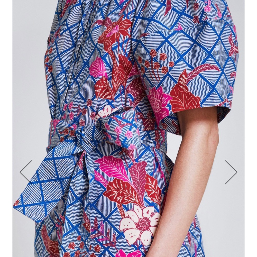 Apiece Apart Soleil Jumpsuit Indo Batik sz 4